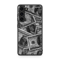 Thumbnail for Θήκη Samsung Galaxy S23 Plus Money Dollars από τη Smartfits με σχέδιο στο πίσω μέρος και μαύρο περίβλημα | Samsung Galaxy S23 Plus Money Dollars Case with Colorful Back and Black Bezels