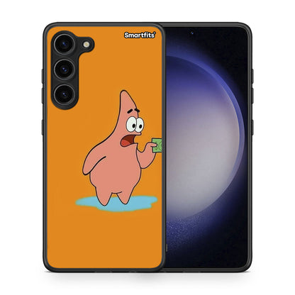 Θήκη Samsung Galaxy S23 Plus No Money 1 από τη Smartfits με σχέδιο στο πίσω μέρος και μαύρο περίβλημα | Samsung Galaxy S23 Plus No Money 1 Case with Colorful Back and Black Bezels