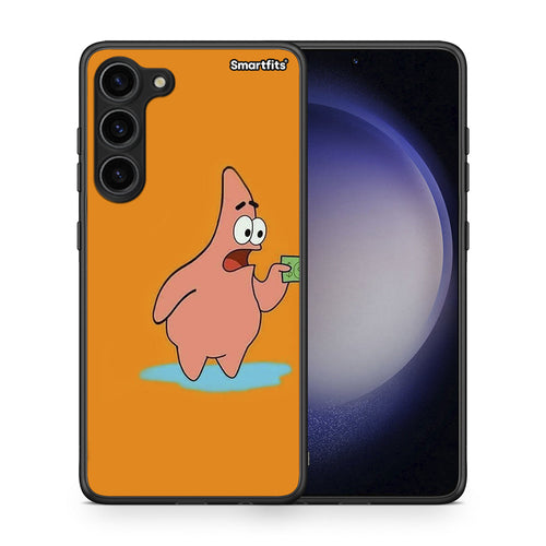 Θήκη Samsung Galaxy S23 Plus No Money 1 από τη Smartfits με σχέδιο στο πίσω μέρος και μαύρο περίβλημα | Samsung Galaxy S23 Plus No Money 1 Case with Colorful Back and Black Bezels