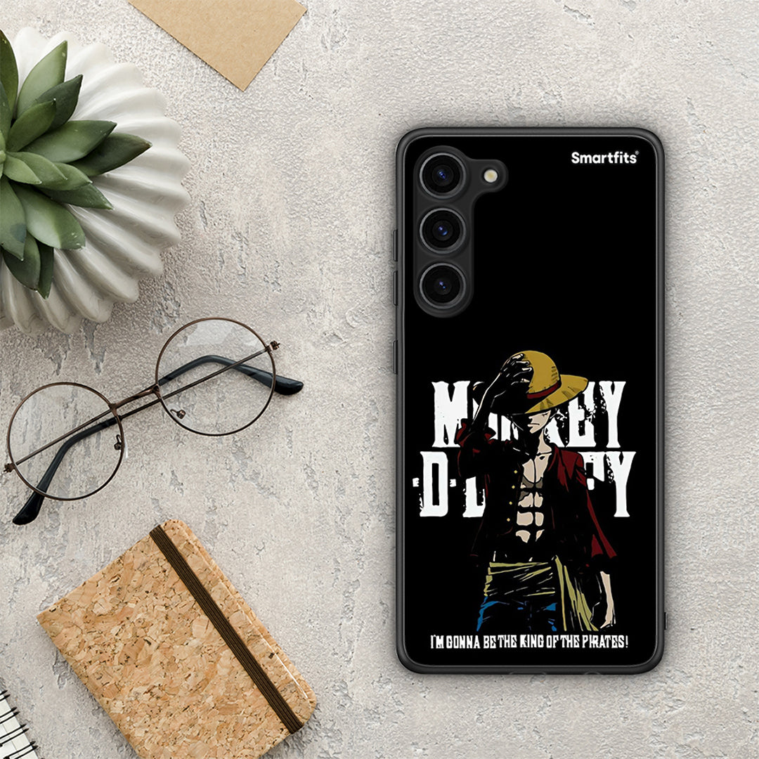 Θήκη Samsung Galaxy S23 Plus Pirate King από τη Smartfits με σχέδιο στο πίσω μέρος και μαύρο περίβλημα | Samsung Galaxy S23 Plus Pirate King Case with Colorful Back and Black Bezels