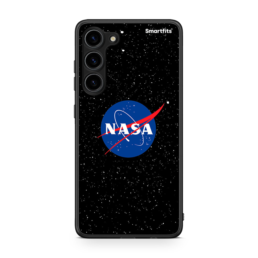 Θήκη Samsung Galaxy S23 Plus PopArt NASA από τη Smartfits με σχέδιο στο πίσω μέρος και μαύρο περίβλημα | Samsung Galaxy S23 Plus PopArt NASA Case with Colorful Back and Black Bezels