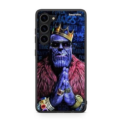 Θήκη Samsung Galaxy S23 Plus PopArt Thanos από τη Smartfits με σχέδιο στο πίσω μέρος και μαύρο περίβλημα | Samsung Galaxy S23 Plus PopArt Thanos Case with Colorful Back and Black Bezels