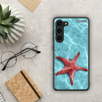 Thumbnail for Θήκη Samsung Galaxy S23 Plus Red Starfish από τη Smartfits με σχέδιο στο πίσω μέρος και μαύρο περίβλημα | Samsung Galaxy S23 Plus Red Starfish Case with Colorful Back and Black Bezels