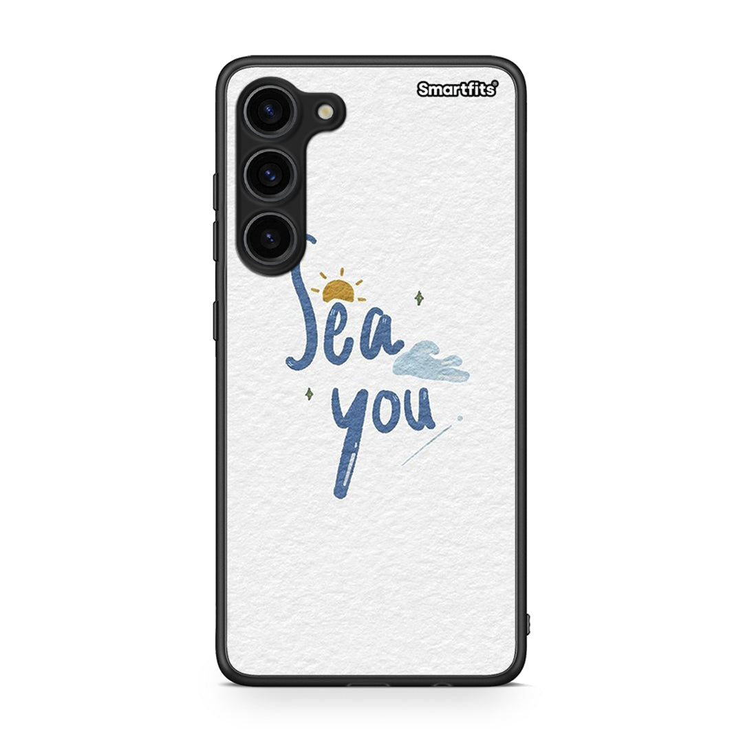 Θήκη Samsung Galaxy S23 Plus Sea You από τη Smartfits με σχέδιο στο πίσω μέρος και μαύρο περίβλημα | Samsung Galaxy S23 Plus Sea You Case with Colorful Back and Black Bezels