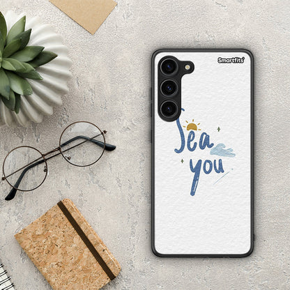 Θήκη Samsung Galaxy S23 Plus Sea You από τη Smartfits με σχέδιο στο πίσω μέρος και μαύρο περίβλημα | Samsung Galaxy S23 Plus Sea You Case with Colorful Back and Black Bezels