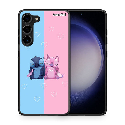 Θήκη Samsung Galaxy S23 Plus Stitch And Angel από τη Smartfits με σχέδιο στο πίσω μέρος και μαύρο περίβλημα | Samsung Galaxy S23 Plus Stitch And Angel Case with Colorful Back and Black Bezels