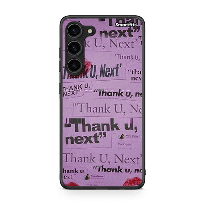 Θήκη Samsung Galaxy S23 Plus Thank You Next από τη Smartfits με σχέδιο στο πίσω μέρος και μαύρο περίβλημα | Samsung Galaxy S23 Plus Thank You Next Case with Colorful Back and Black Bezels