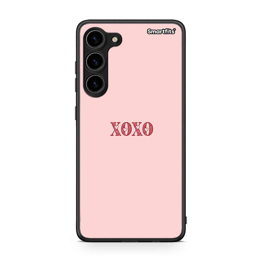 Θήκη Samsung Galaxy S23 Plus XOXO Love από τη Smartfits με σχέδιο στο πίσω μέρος και μαύρο περίβλημα | Samsung Galaxy S23 Plus XOXO Love Case with Colorful Back and Black Bezels