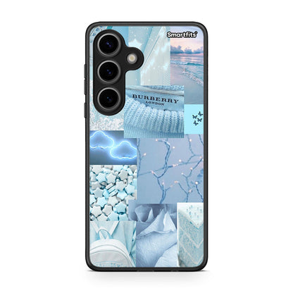 Samsung Galaxy S24 Ciel Aesthetic Collage θήκη από τη Smartfits με σχέδιο στο πίσω μέρος και μαύρο περίβλημα | Smartphone case with colorful back and black bezels by Smartfits
