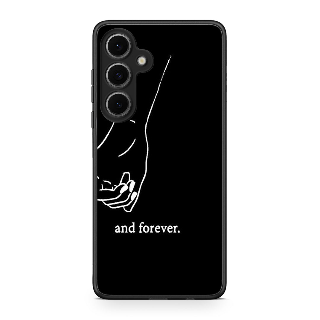 Samsung Galaxy S24 FE Always & Forever 2 Θήκη Αγίου Βαλεντίνου από τη Smartfits με σχέδιο στο πίσω μέρος και μαύρο περίβλημα | Smartphone case with colorful back and black bezels by Smartfits