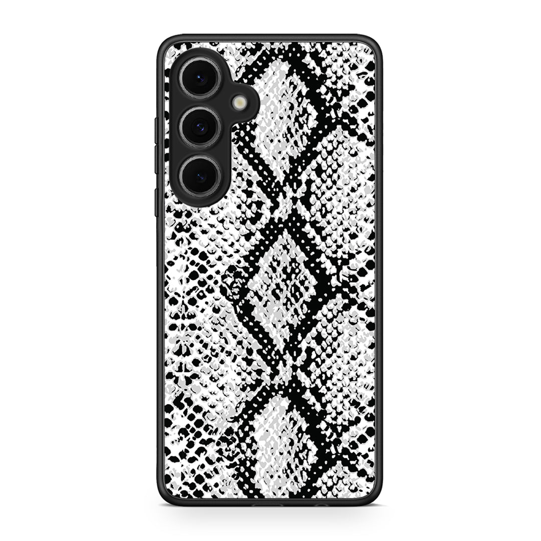 24 - Samsung Galaxy S24 FE White Snake Animal case, cover, bumper