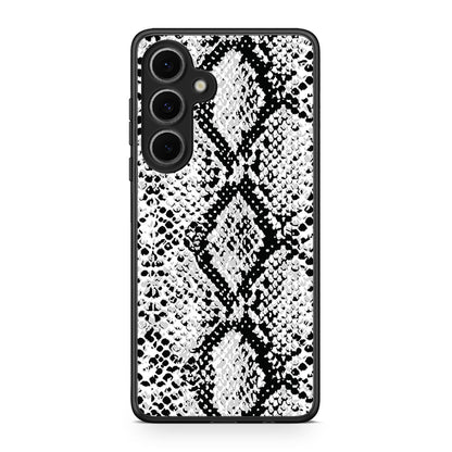 24 - Samsung Galaxy S24 FE White Snake Animal case, cover, bumper