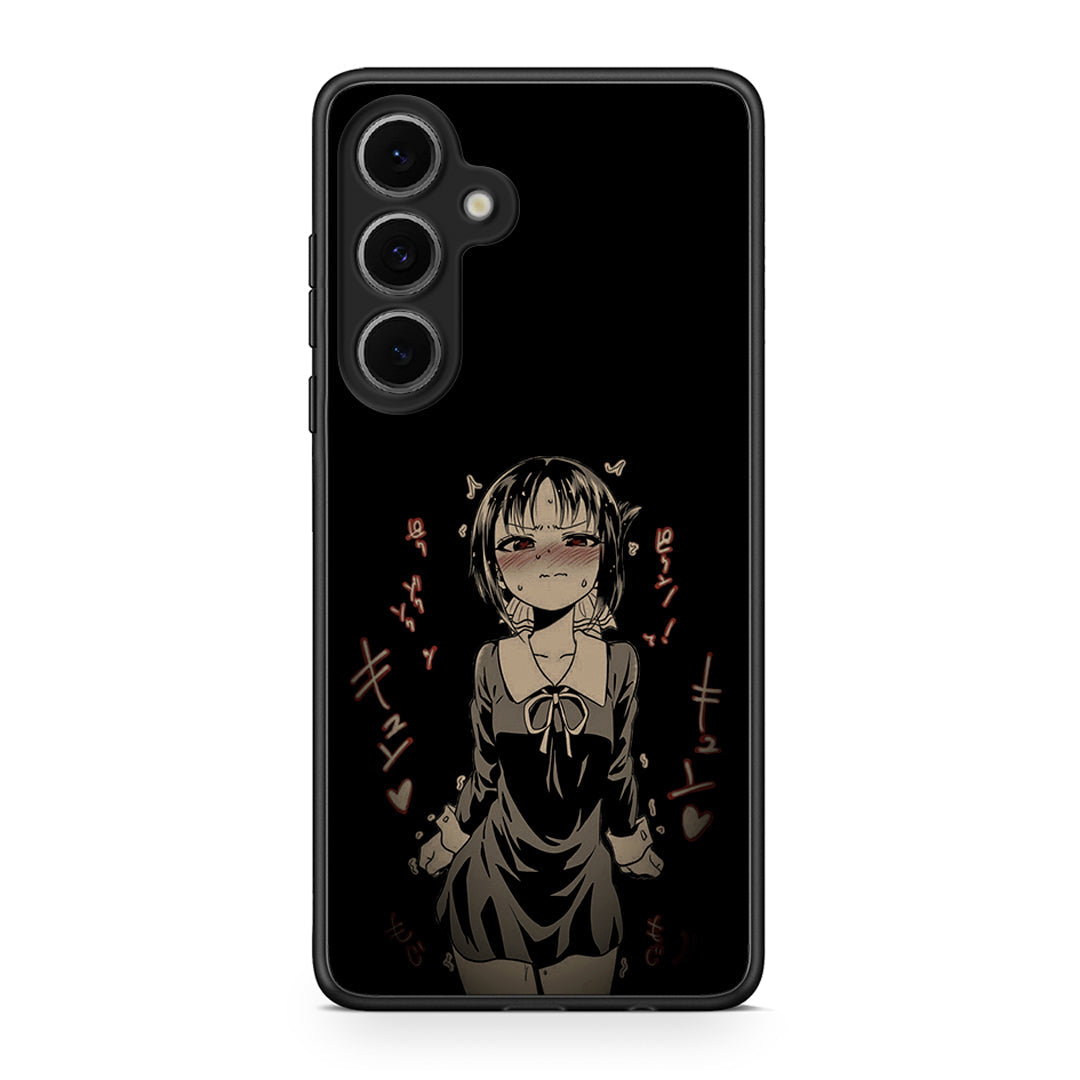 Samsung Galaxy S24 FE Anime Girl θήκη από τη Smartfits με σχέδιο στο πίσω μέρος και μαύρο περίβλημα | Smartphone case with colorful back and black bezels by Smartfits