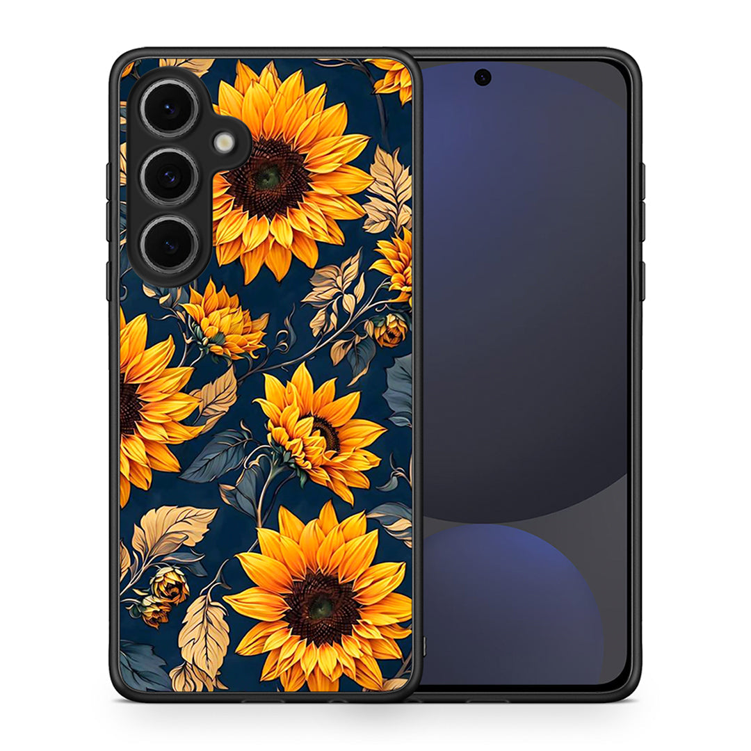 Autumn Sunflowers - Samsung Galaxy S24 FE θήκη