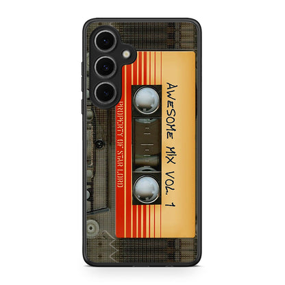 Samsung Galaxy S24 FE Awesome Mix θήκη από τη Smartfits με σχέδιο στο πίσω μέρος και μαύρο περίβλημα | Smartphone case with colorful back and black bezels by Smartfits