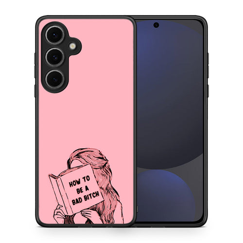 Θήκη Samsung Galaxy S24 FE Bad Bitch από τη Smartfits με σχέδιο στο πίσω μέρος και μαύρο περίβλημα | Samsung Galaxy S24 FE Bad Bitch case with colorful back and black bezels