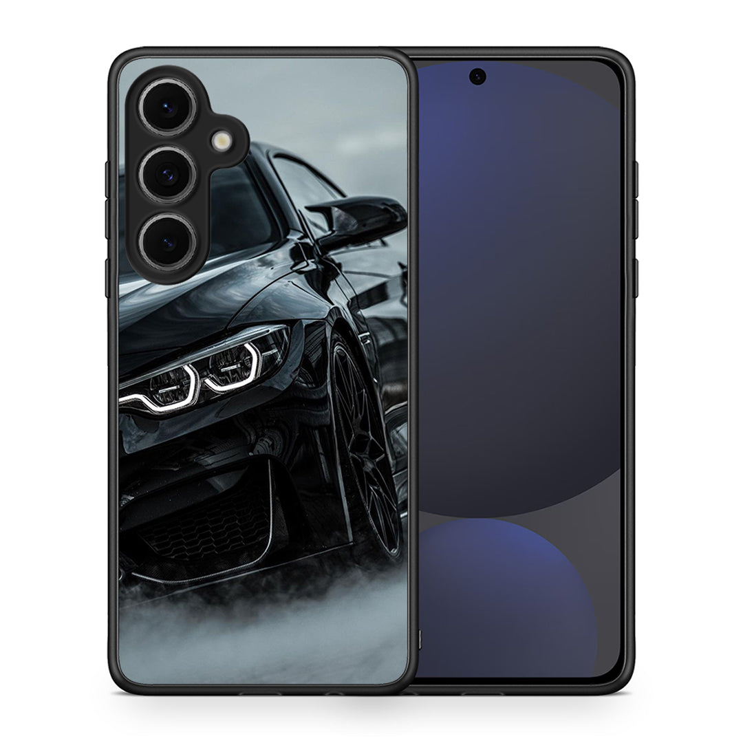 Θήκη Samsung Galaxy S24 FE Black BMW από τη Smartfits με σχέδιο στο πίσω μέρος και μαύρο περίβλημα | Samsung Galaxy S24 FE Black BMW case with colorful back and black bezels