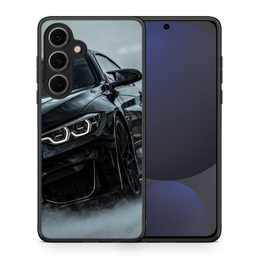 Θήκη Samsung Galaxy S24 FE Black BMW από τη Smartfits με σχέδιο στο πίσω μέρος και μαύρο περίβλημα | Samsung Galaxy S24 FE Black BMW case with colorful back and black bezels
