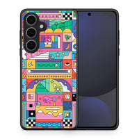 Thumbnail for Θήκη Samsung Galaxy S24 FE Bubbles Soap από τη Smartfits με σχέδιο στο πίσω μέρος και μαύρο περίβλημα | Samsung Galaxy S24 FE Bubbles Soap case with colorful back and black bezels