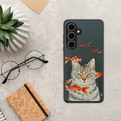 Cat Goldfish - Samsung Galaxy S24 FE θήκη