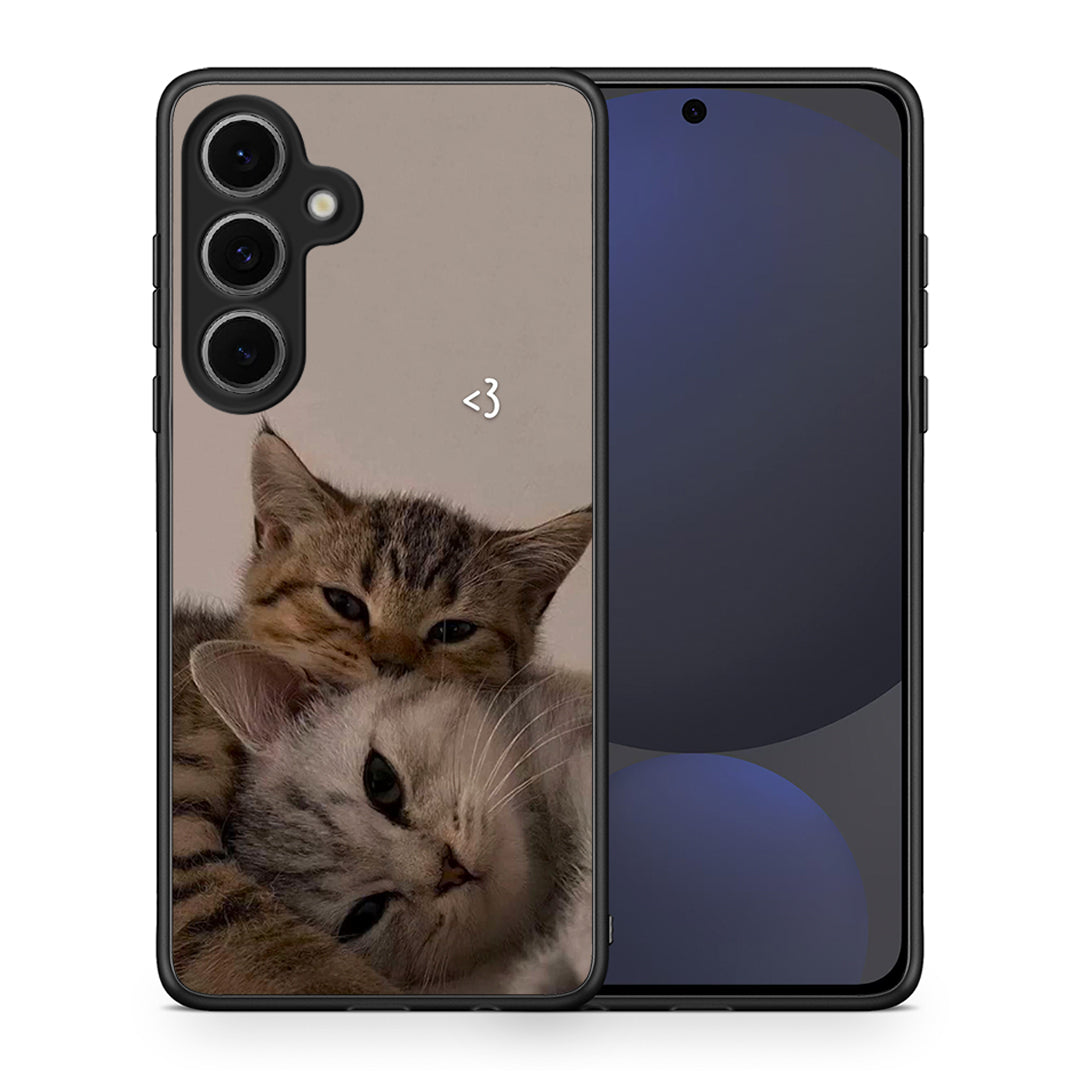 Cats In Love - Samsung Galaxy S24 FE θήκη