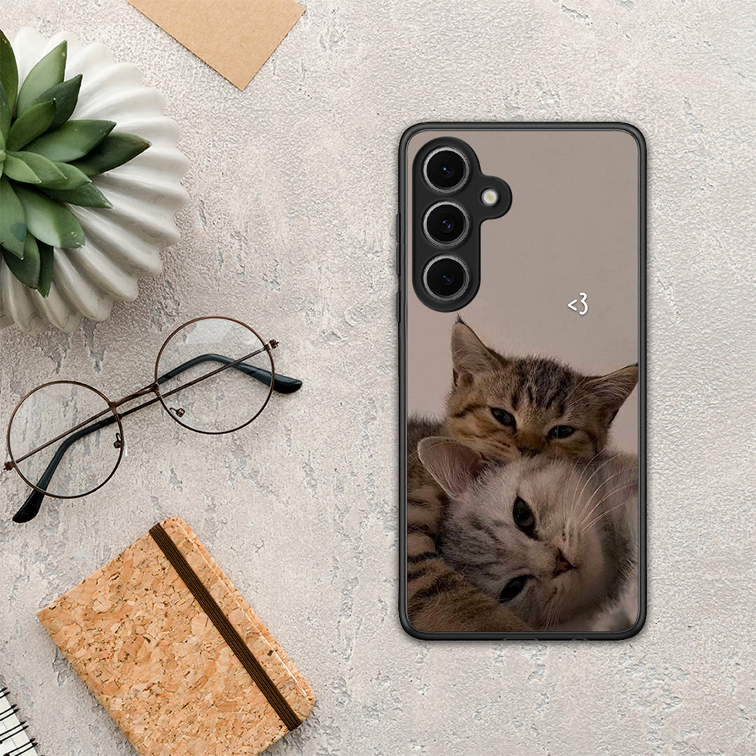 Cats In Love - Samsung Galaxy S24 FE θήκη