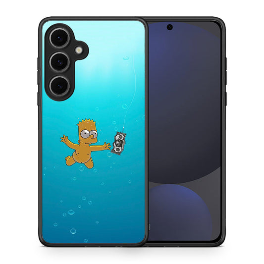 Θήκη Samsung Galaxy S24 FE Chasing Money από τη Smartfits με σχέδιο στο πίσω μέρος και μαύρο περίβλημα | Samsung Galaxy S24 FE Chasing Money case with colorful back and black bezels