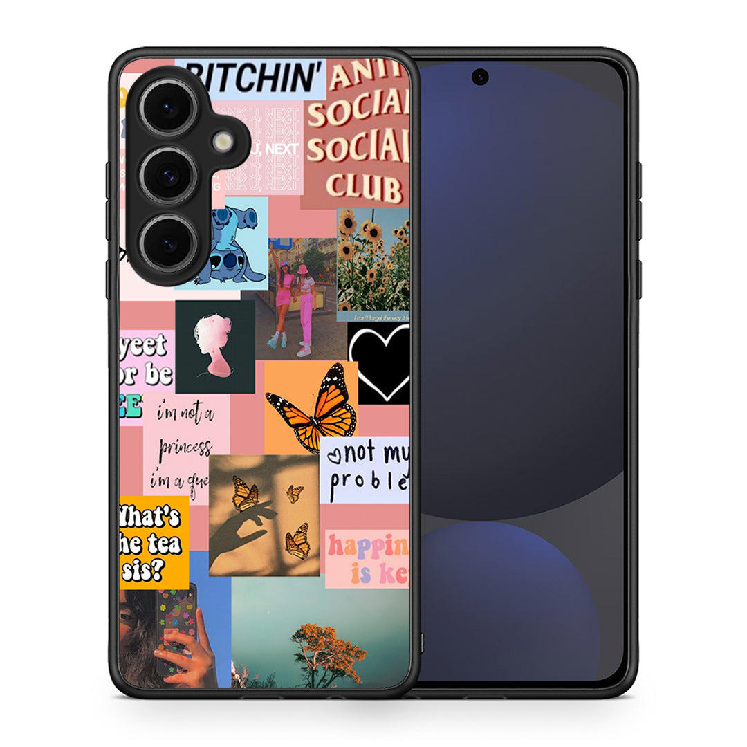 Collage Bitchin - Samsung Galaxy S24 FE θήκη