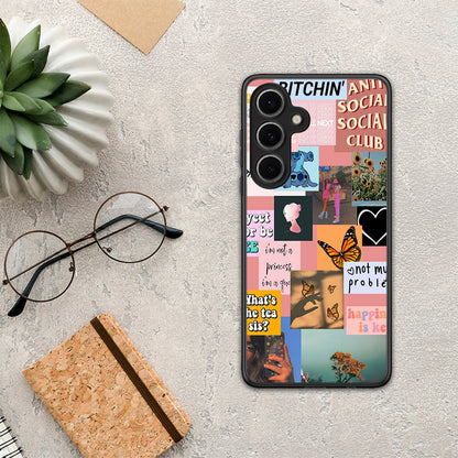 Collage Bitchin - Samsung Galaxy S24 FE θήκη