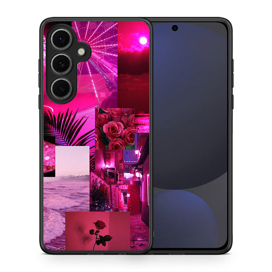 Collage Red Roses - Samsung Galaxy S24 FE θήκη