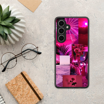 Collage Red Roses - Samsung Galaxy S24 FE θήκη