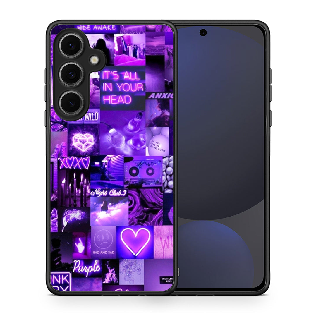 Collage Stay Wild - Samsung Galaxy S24 FE θήκη