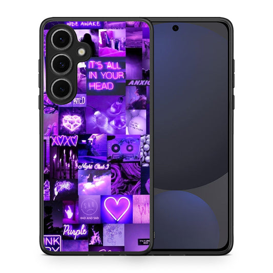 Collage Stay Wild - Samsung Galaxy S24 FE θήκη