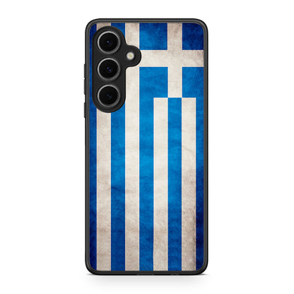 4 - Samsung Galaxy S24 FE Greeek Flag case, cover, bumper