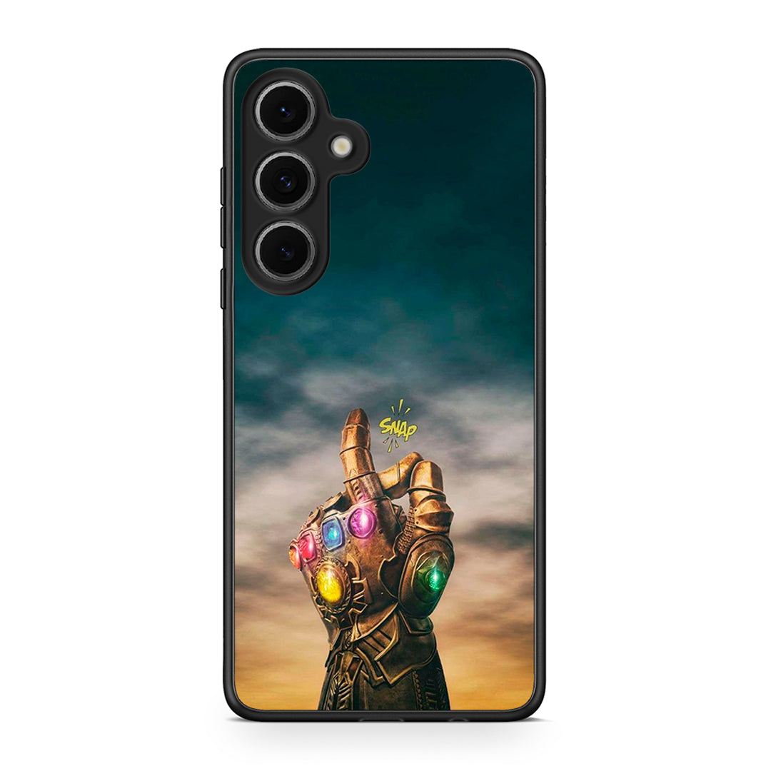 Samsung Galaxy S24 FE Infinity Snap θήκη από τη Smartfits με σχέδιο στο πίσω μέρος και μαύρο περίβλημα | Smartphone case with colorful back and black bezels by Smartfits