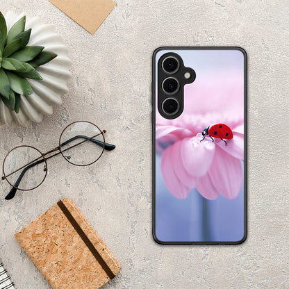 Ladybug Flower - Samsung Galaxy S24 FE θήκη