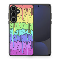 Thumbnail for Θήκη Samsung Galaxy S24 FE Melting Rainbow από τη Smartfits με σχέδιο στο πίσω μέρος και μαύρο περίβλημα | Samsung Galaxy S24 FE Melting Rainbow case with colorful back and black bezels