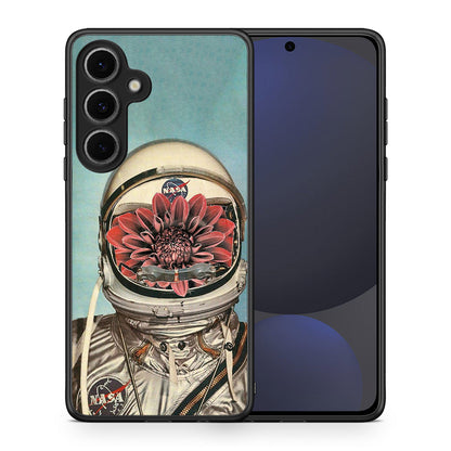 Θήκη Samsung Galaxy S24 FE Nasa Bloom από τη Smartfits με σχέδιο στο πίσω μέρος και μαύρο περίβλημα | Samsung Galaxy S24 FE Nasa Bloom case with colorful back and black bezels