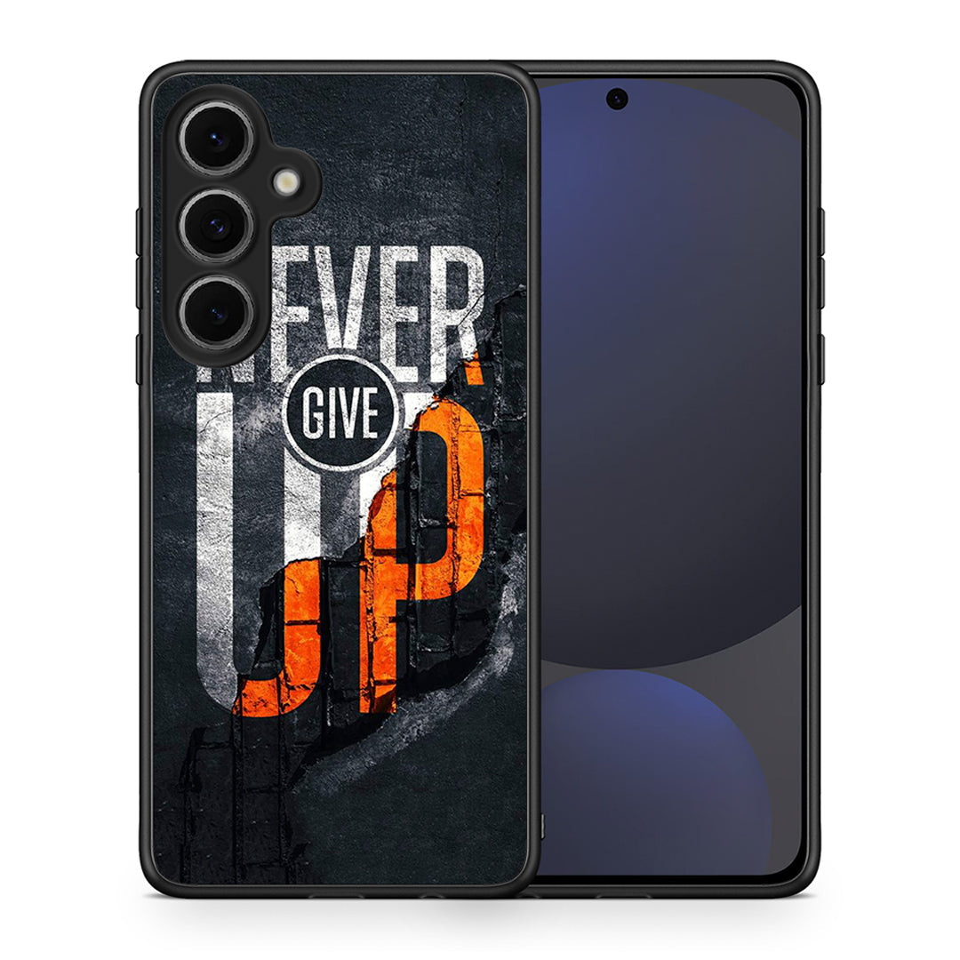 Never Give Up - Samsung Galaxy S24 FE θήκη