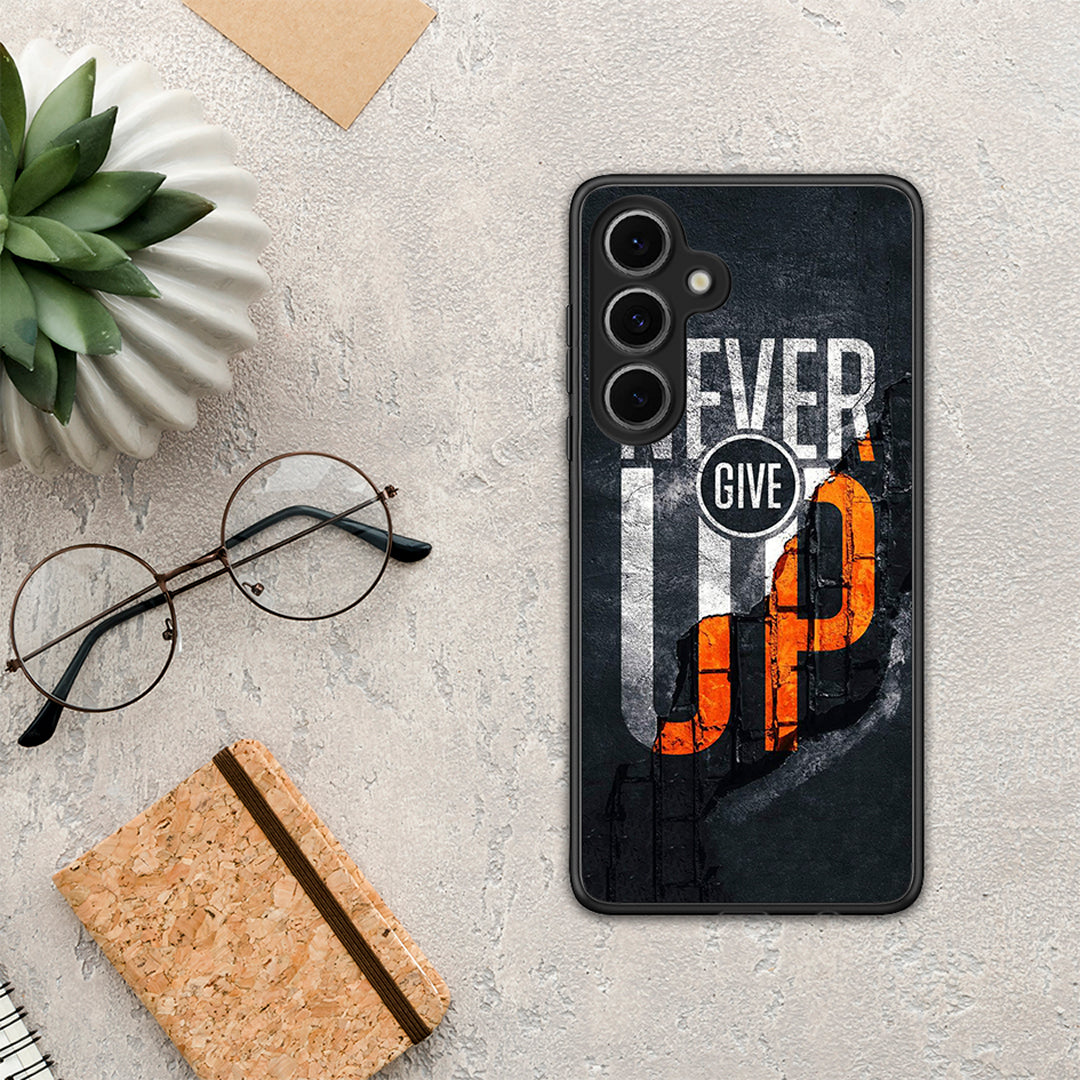 Never Give Up - Samsung Galaxy S24 FE θήκη
