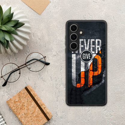 Never Give Up - Samsung Galaxy S24 FE θήκη