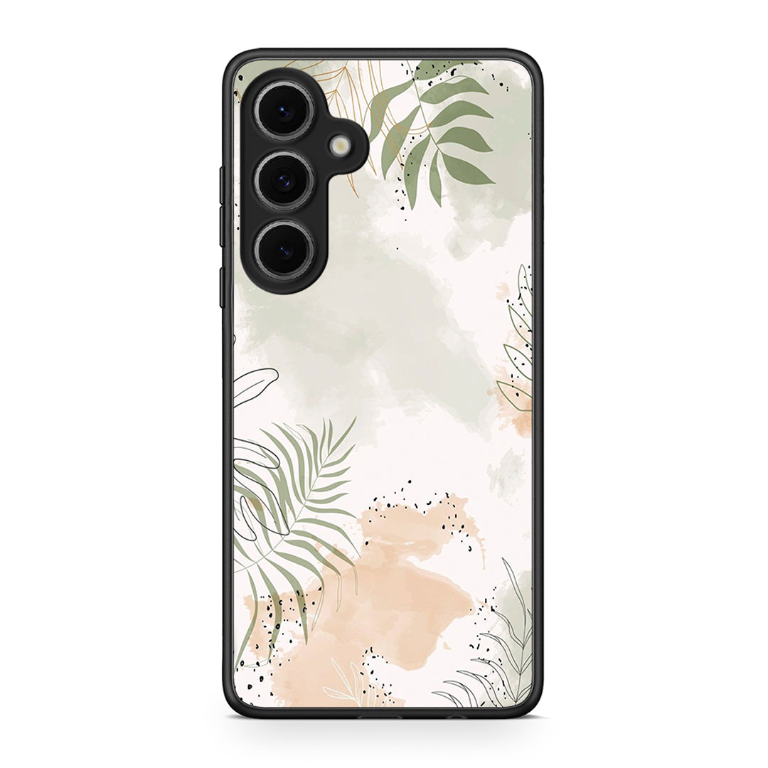 Samsung Galaxy S24 FE Nude Plants Θήκη από τη Smartfits με σχέδιο στο πίσω μέρος και μαύρο περίβλημα | Smartphone case with colorful back and black bezels by Smartfits