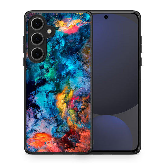 Θήκη Samsung Galaxy S24 FE Crayola Paint από τη Smartfits με σχέδιο στο πίσω μέρος και μαύρο περίβλημα | Samsung Galaxy S24 FE Crayola Paint case with colorful back and black bezels