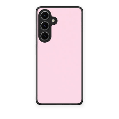 Θήκη Samsung Galaxy S24 FE Pale Pink από τη Smartfits με σχέδιο στο πίσω μέρος και μαύρο περίβλημα | Samsung Galaxy S24 FE Pale Pink case with colorful back and black bezels