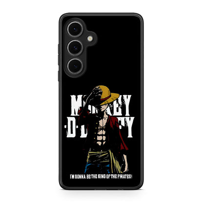 Samsung Galaxy S24 FE Pirate King θήκη από τη Smartfits με σχέδιο στο πίσω μέρος και μαύρο περίβλημα | Smartphone case with colorful back and black bezels by Smartfits