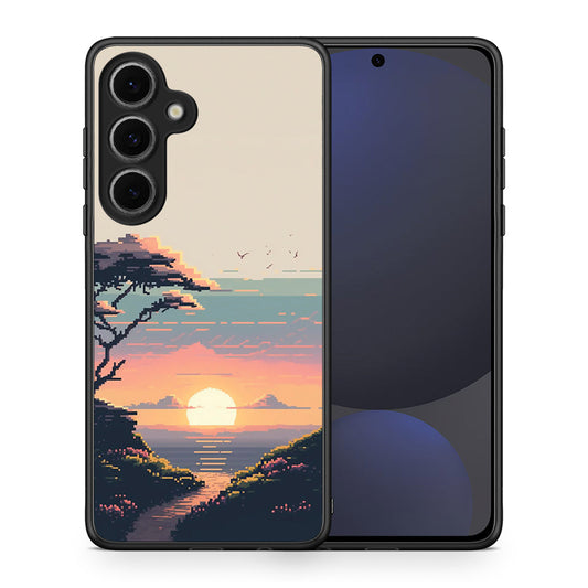 Pixel Sunset - Samsung Galaxy S24 FE θήκη