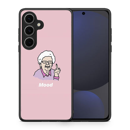 Θήκη Samsung Galaxy S24 FE Mood PopArt από τη Smartfits με σχέδιο στο πίσω μέρος και μαύρο περίβλημα | Samsung Galaxy S24 FE Mood PopArt case with colorful back and black bezels