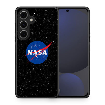 Θήκη Samsung Galaxy S24 FE NASA PopArt από τη Smartfits με σχέδιο στο πίσω μέρος και μαύρο περίβλημα | Samsung Galaxy S24 FE NASA PopArt case with colorful back and black bezels