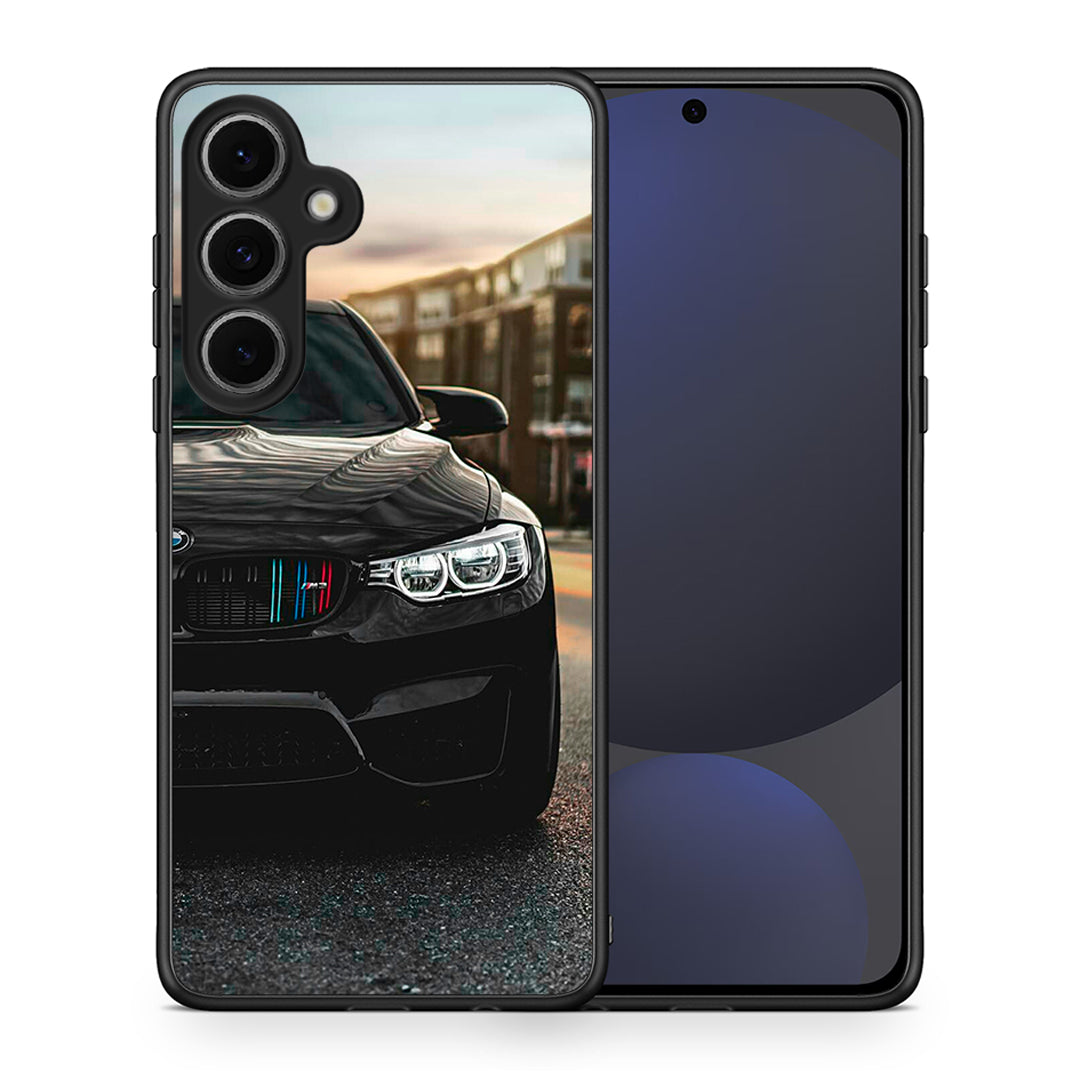 Θήκη Samsung Galaxy S24 FE M3 Racing από τη Smartfits με σχέδιο στο πίσω μέρος και μαύρο περίβλημα | Samsung Galaxy S24 FE M3 Racing case with colorful back and black bezels