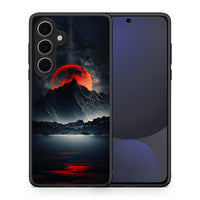 Thumbnail for Θήκη Samsung Galaxy S24 FE Red Full Moon από τη Smartfits με σχέδιο στο πίσω μέρος και μαύρο περίβλημα | Samsung Galaxy S24 FE Red Full Moon case with colorful back and black bezels